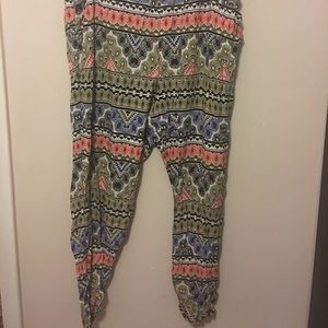 Patterned Joggers